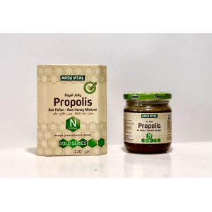 Arı Sütü Propolis Arı Poleni + Ham Bal Karışımı 220 gr