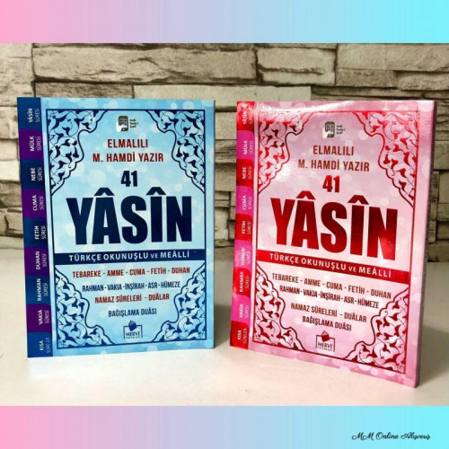 Pembe - Mavi Yasini Şerif 